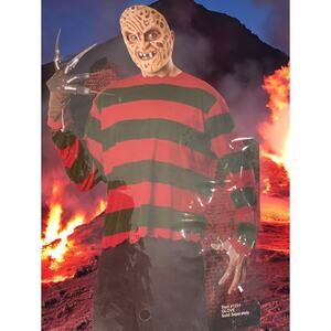 Rubie's A Nightmare On‎ Elm Street Freddy Krueger Adult Costume Size X-large.